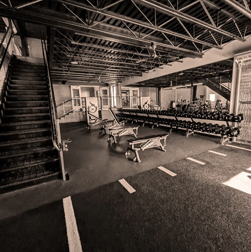 Laramie Fitness gym floor