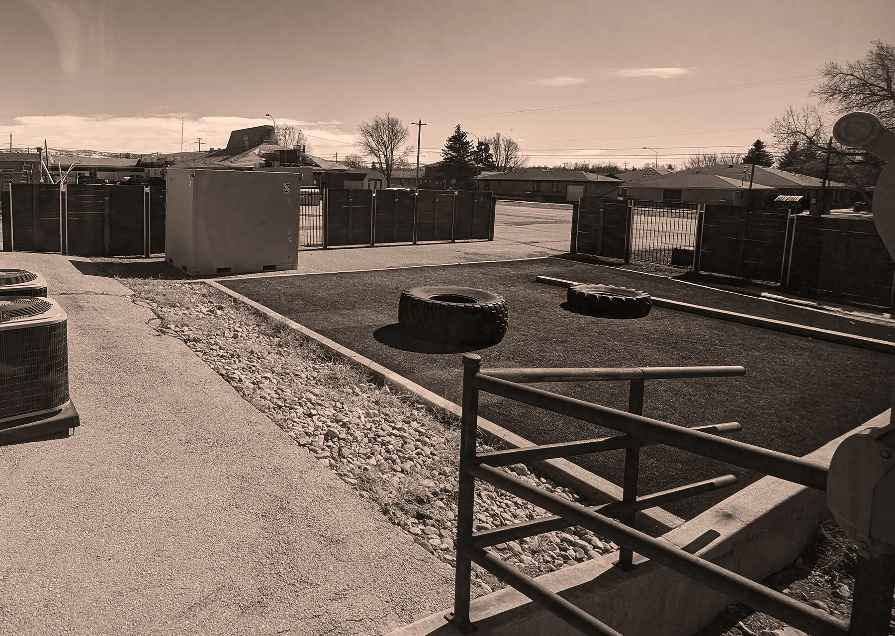 Laramie Fitness outdoor turf